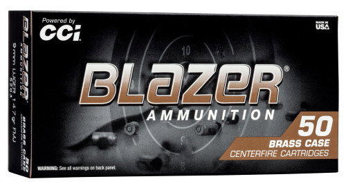 CCI Blazer Brass 9mm