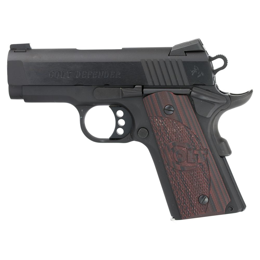 Colt 1911 Defender Compact .45 ACP Matte Black Cerakote Pistol