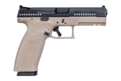CZ P-10 F Full Size 9mm FDE Frame/Black Slide Pistol