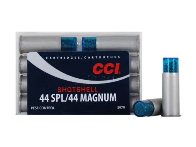 CCI Shotshell 44 Special Ammo 140 Grain Lead Shot 200 Rounds