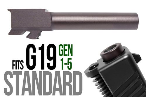 9mm Flush Fit Barrel for Glock 19