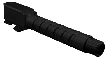 9mm Match Alternating Slots Barrel for Glock 19, Gold