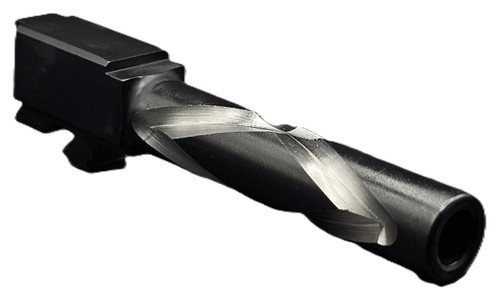9mm Match X-Twist Barrel for Glock 19, Naked Stainless Steel