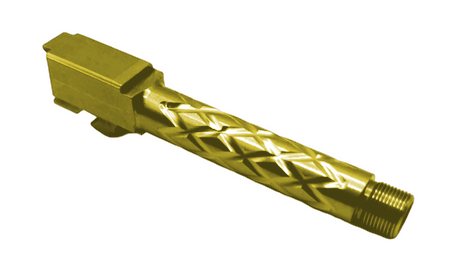 9mm Match Grade Barrel for Glock 26, Gold