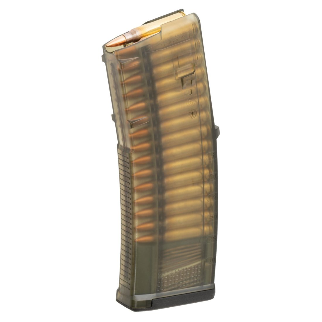 Magpul TMAG Translucent OD Green 5.56 30-Rounds - 45mm