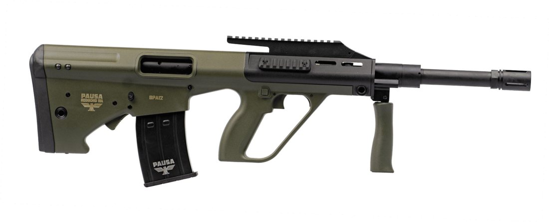 Panzer Arms BPA-12 OD Green 12 GA-3" 18.5" Barrel 5-Rounds