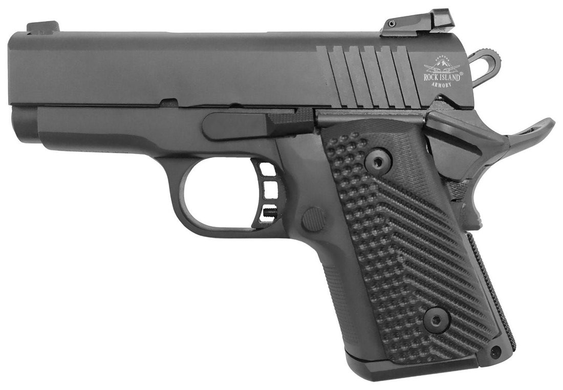 Rock Island Armory Baby Rock .45 ACP 3.1" Barrel 10-Rounds - view 3