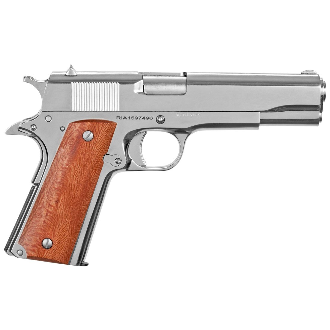 Rock Island Armory GI Standard FS .38 Super 5" Barrel 10-Rounds Wood Grips