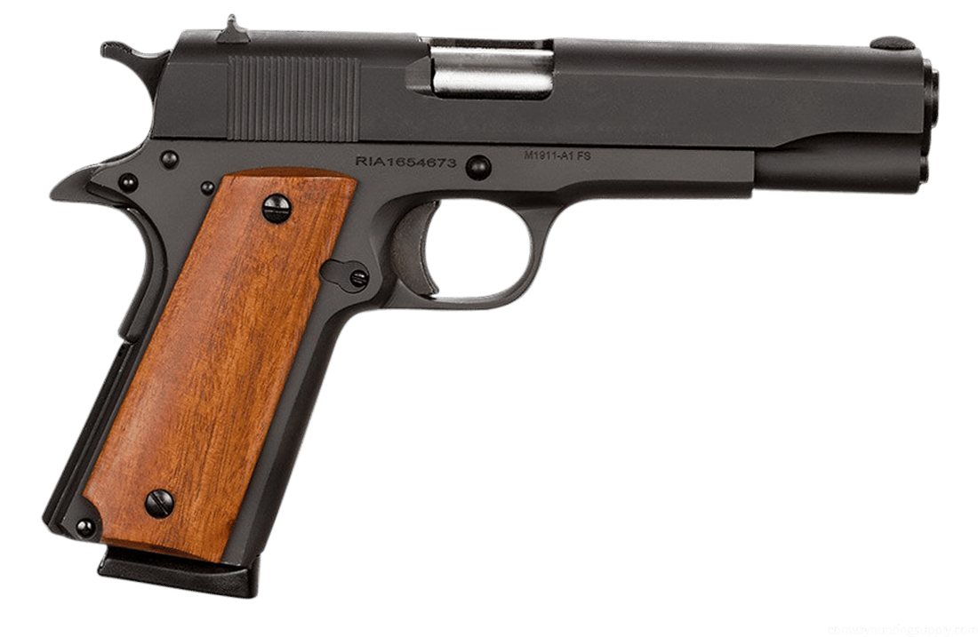Rock Island Armory GI Standard FS .45 ACP 5" Barrel 8-Rounds Wood Grips