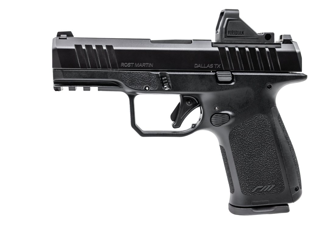 Rost Martin RM1C Bundle 9mm 4" Barrel 15-Rounds w/ Viridian RFX11 Green Dot - view 3