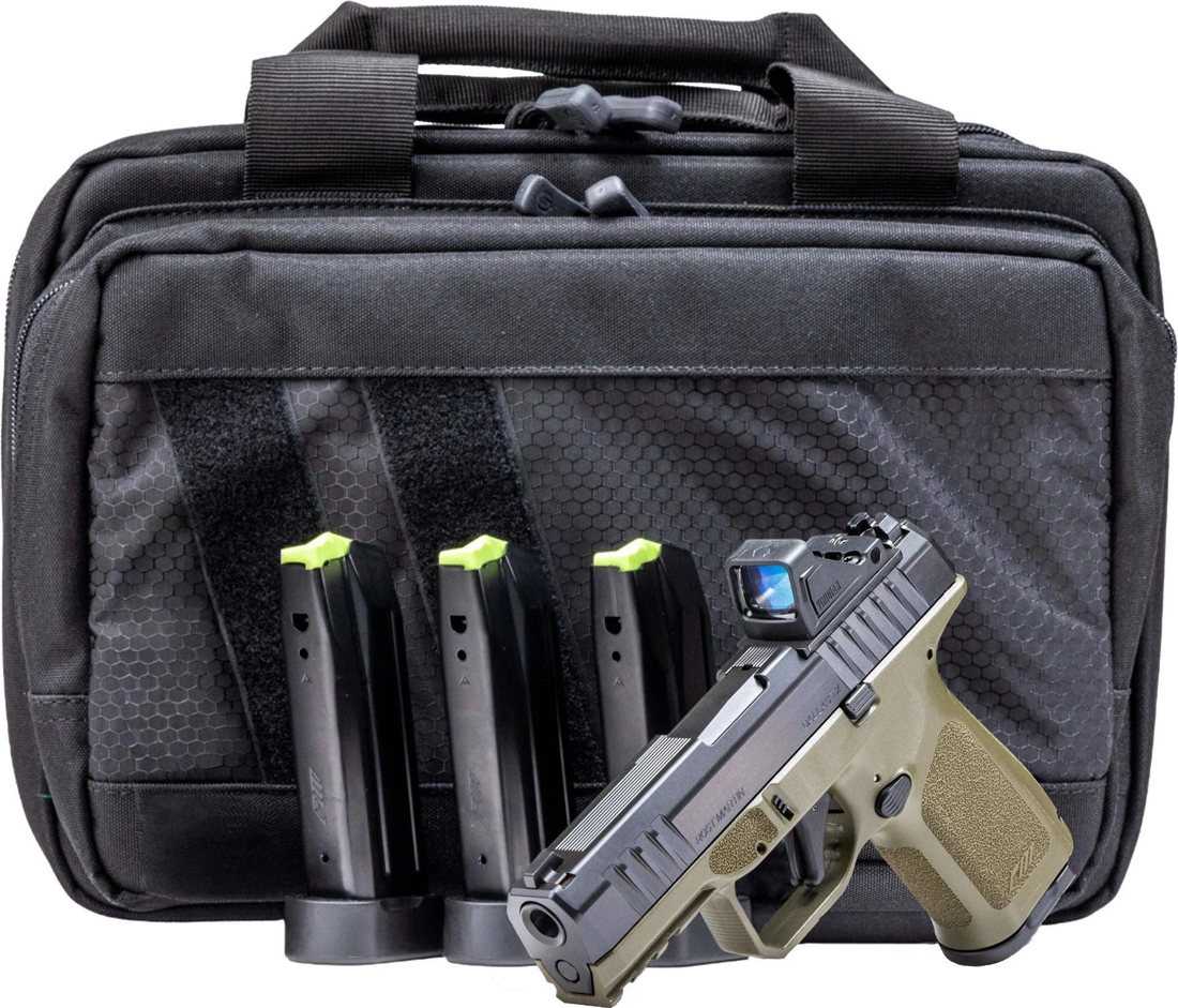 Rost Martin RM1C OD-Green 9mm 4" Barrel 15-Rounds w/ Viridian RFX11