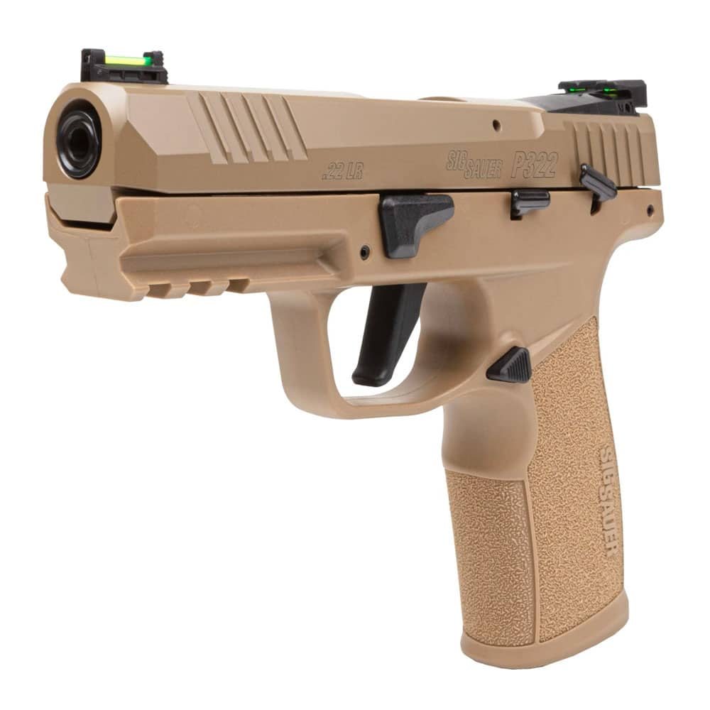SIG Sauer P322 Coyote .22 LR Pistol