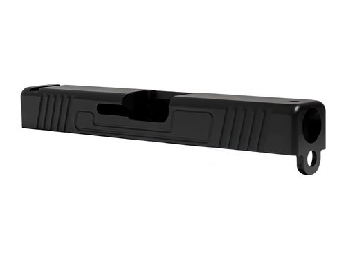 Slide for Glock 19 Gen3, Rounded Edges Tapered Nose, Black Nitride