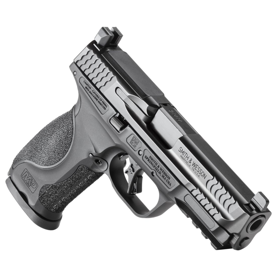 Smith & Wesson M&P9 M2.0 Metal 9mm Full-Size Pistol, ACRO Slide Cut, Night Sights