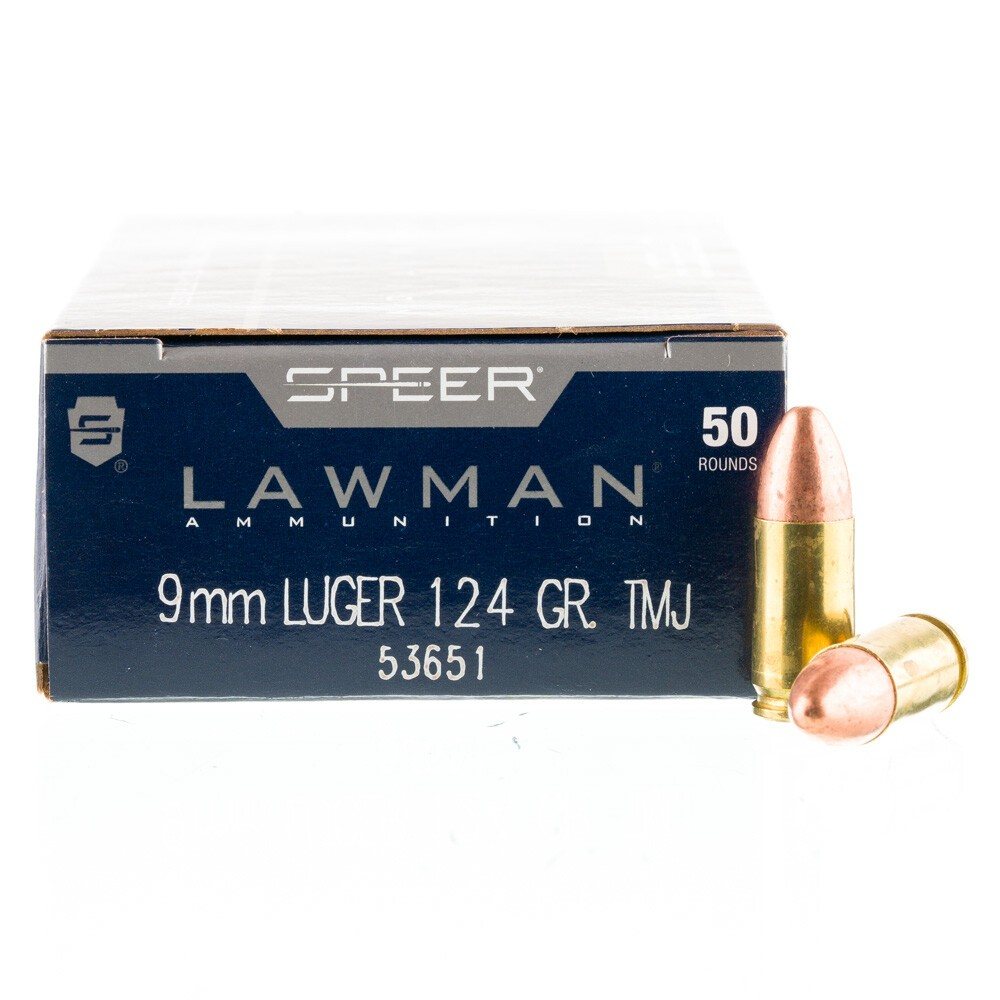Speer Lawman Cleanfire 9mm 124gr Training