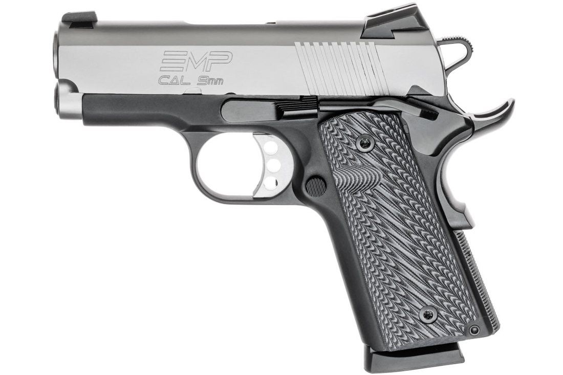 Springfield Armory 1911 EMP 9mm Essentials Package with G-10 Grips