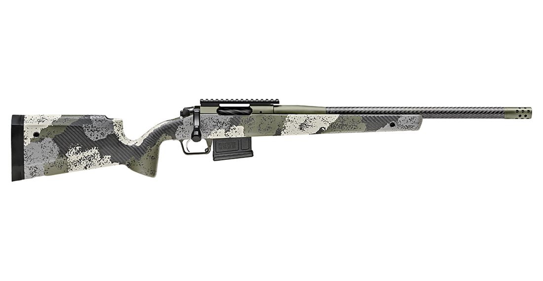Springfield Armory 2020 Waypoint .308 Win Bolt-Action Rifle with Carbon Fiber Barrel and Evergreen Camo Stock