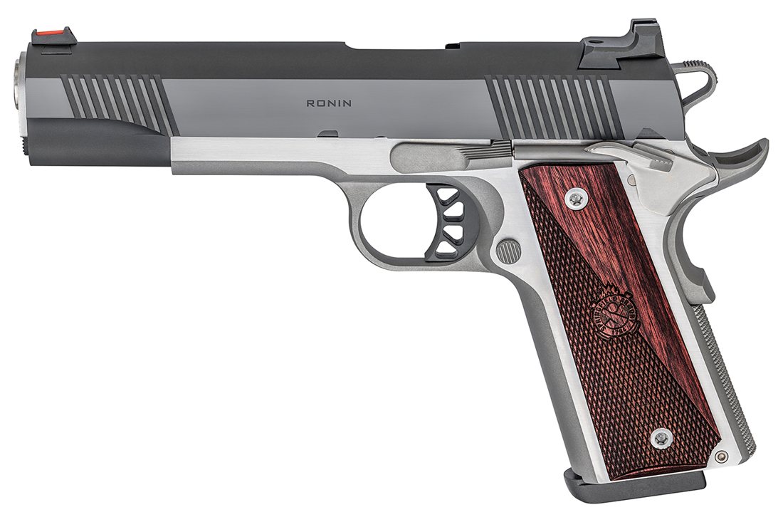 Springfield Armory Ronin 10mm 1911 Semi-Auto Pistol with Wood Grips