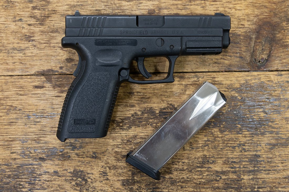 Springfield Armory XD-9 9mm Police Trade-In Pistol