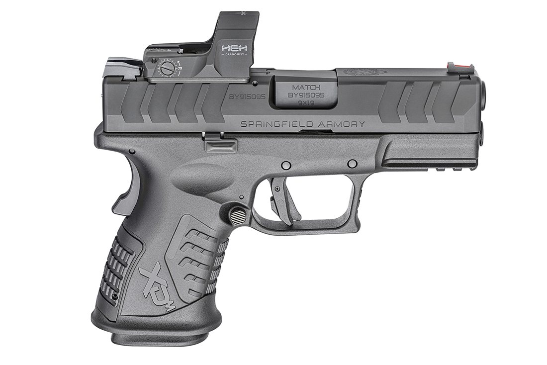 Springfield Armory XDM Elite 3.8 Compact OSP 10mm Pistol with HEX Dragonfly Red Dot
