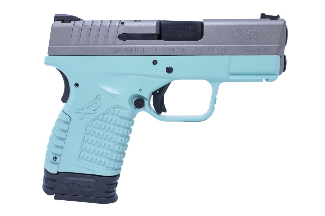 Springfield Armory XDS 3.3 Single Stack 9mm Blue Essentials Package (Manufacturer Sample)