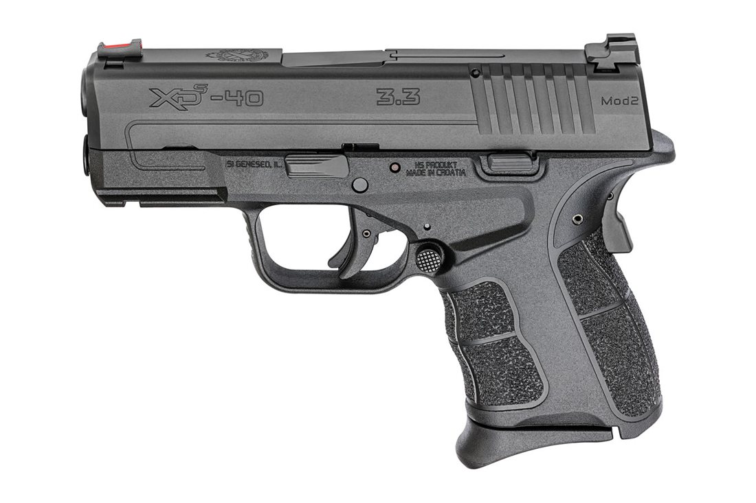 Springfield Armory XDS Mod.2 40 S&W 3.3 Single Stack Pistol with Fiber Optic Front Sight