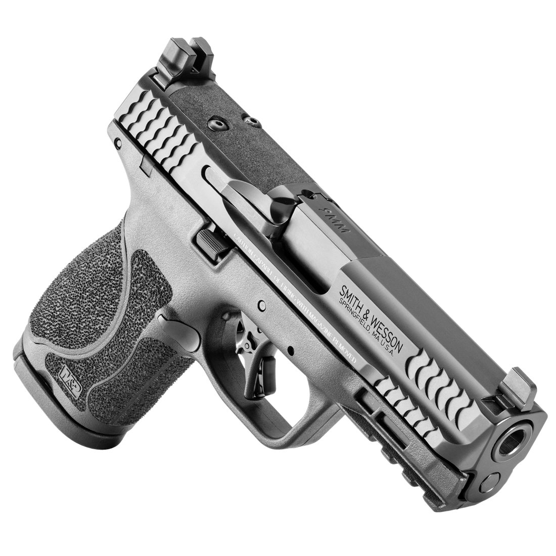 Smith & Wesson M&P9 M2.0 4" Optics-Ready Compact Pistol, No Thumb Safety