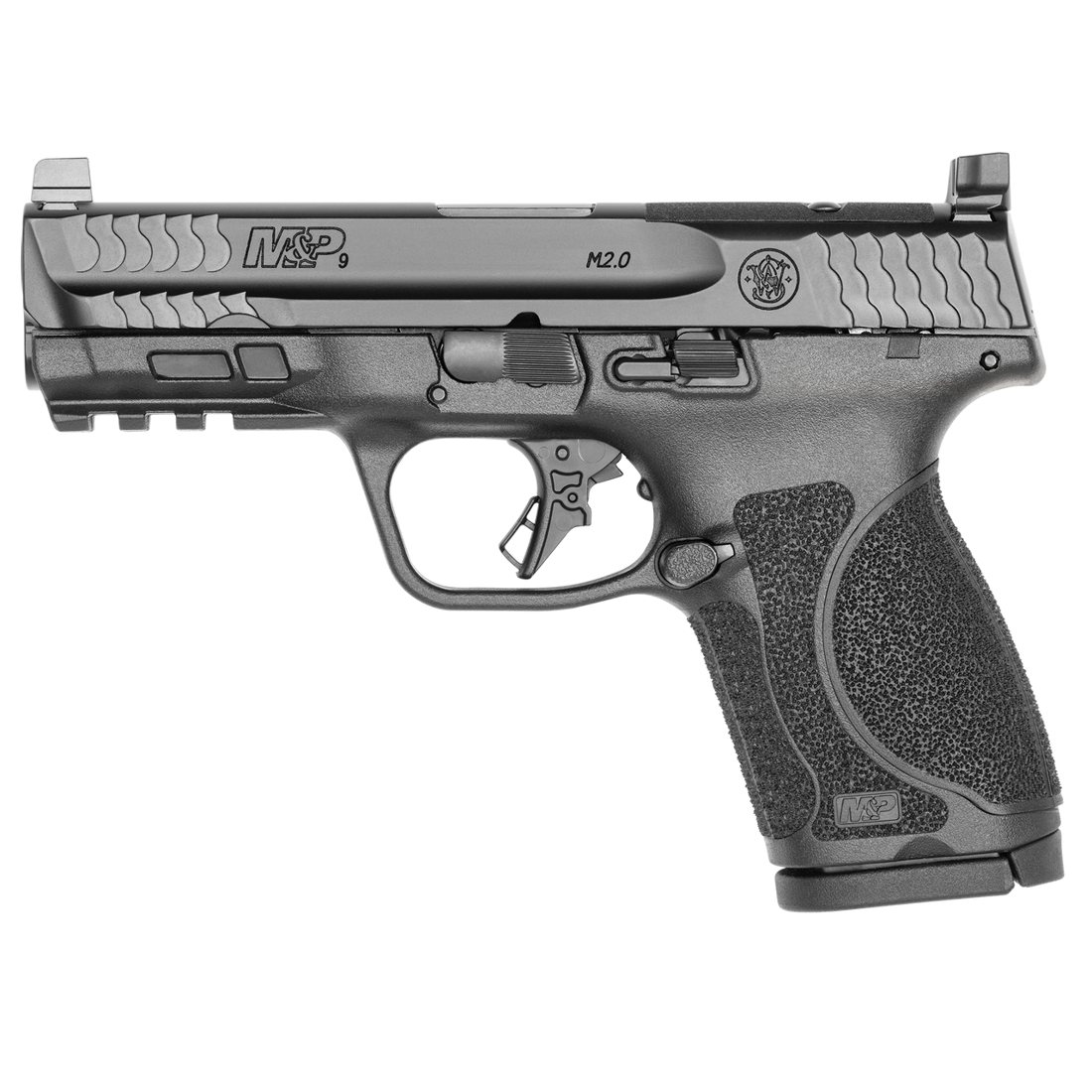 Smith & Wesson M&P9 M2.0 4" Optics-Ready Compact Pistol, No Thumb Safety - view 2