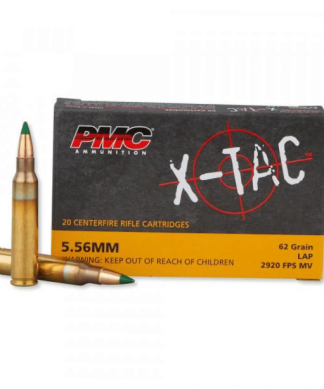 PMC Ammunition X-Tac Brass 556 Ammo 62-Grain 20-Rounds Li... - Conway Hunting Supply | Firearms, Ammo & Gear