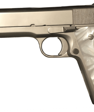 Rock Island Armory M1911-A1 GI Nickel .45 ACP 5" Barrel 8...