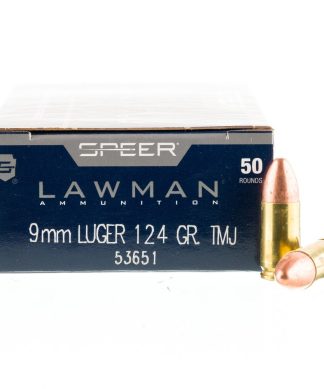 Speer Lawman Cleanfire 9mm 124gr 2026 Training - Conway Hunting Supply | Firearms, Ammo & Gear