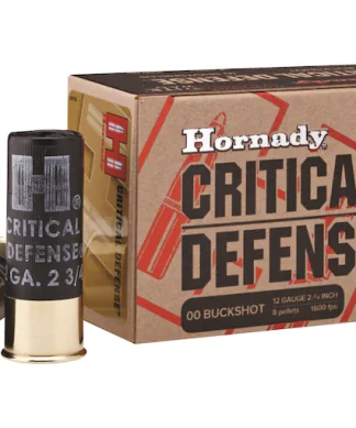 Authentic Hornady Critical Defense 12 Gauge Buckshot Ammo 2-3/4″ - Conway Hunting Supply | Firearms, Ammo & Gear