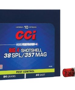 CCI Big 4 Shotshell 38 Special Ammo 84 Grain Lead Shot 200 rounds