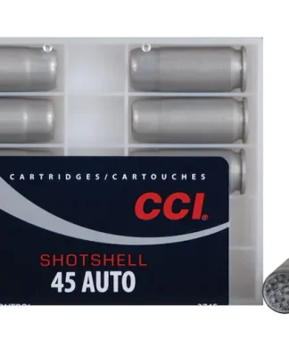 Get CCI Shotshell 45 ACP Ammo 120 Grain Lead Shot 200 rounds Online - Conway Hunting Supply | Firearms, Ammo & Gear