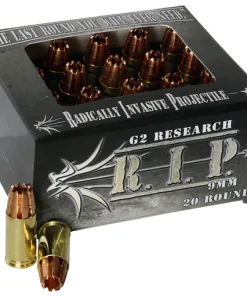 Order G2 Research R.I.P. 9mm Luger Ammo 92 Grain G2 R.I.P. Fragmenting Hollow Point Lead Free Box of 100 rounds Online