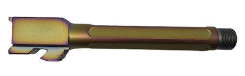 Fits Glock 19 9mm Match 5 Sided Flat Fluted Barrel in Radio Active - Conway Hunting Supply | Firearms, Ammo & Gear