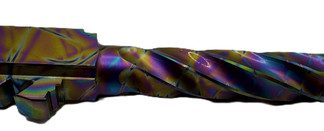 Fits Glock 17 9mm Match Chunky Spiral Fluted Threaded Barrel in Python - Conway Hunting Supply | Firearms, Ammo & Gear