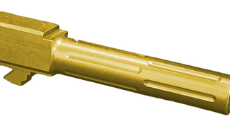 Fits Glock 19 9mm Match Titan 2 Series Barrel  in Gold - Conway Hunting Supply | Firearms, Ammo & Gear