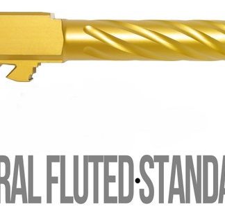 Fits Ruger RXM 9mm Match Threaded Thick Spiral Fluted Barrel in Gold - Conway Hunting Supply | Firearms, Ammo & Gear