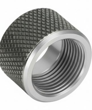 Thread Protector 1/2 x 28 (9mm & .357SIG Barrel) Knurled in Gold - Conway Hunting Supply | Firearms, Ammo & Gear