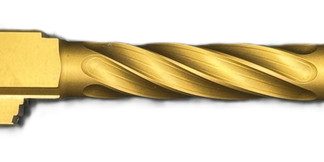 Fits Glock 19 9mm Match Chunky Spiral Fluted Barrel Threaded in Black - Conway Hunting Supply | Firearms, Ammo & Gear