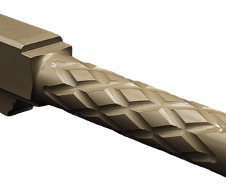 Fits Glock 19 9mm Morse Code Barrel in Dark Earth - Conway Hunting Supply | Firearms, Ammo & Gear