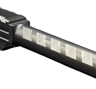 Fits Glock 19 9mm Match Diamond Weave Fluted Barrel Threaded in Dark Earth - Conway Hunting Supply | Firearms, Ammo & Gear