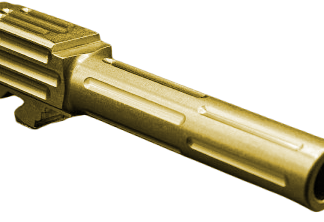 Fits Glock 19 9mm Match Titan 4 Series Threaded Barrel in Gold - Conway Hunting Supply | Firearms, Ammo & Gear