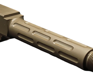 Fits Glock 19 9mm Match Titan 6 Series Threaded Barrel In Naked Stainless Steel - Conway Hunting Supply | Firearms, Ammo & Gear