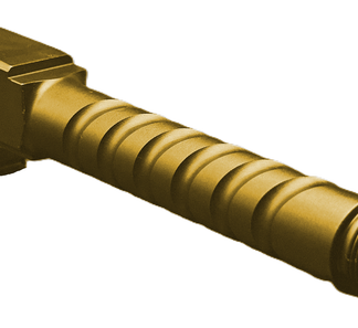 Fits Glock 19 9mm Morse Code Threaded Barrel in Gold - Conway Hunting Supply | Firearms, Ammo & Gear