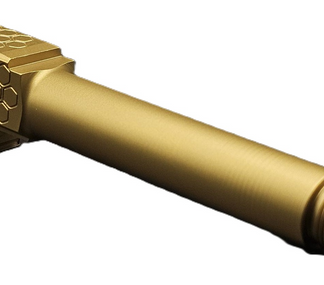 Fits Glock 19 9mm Match Titan 2 Series Threaded Barrel in Gold - Conway Hunting Supply | Firearms, Ammo & Gear