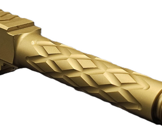 Fits Glock 19 9mm Match Titan 1 Series Barrel in Gold - Conway Hunting Supply | Firearms, Ammo & Gear