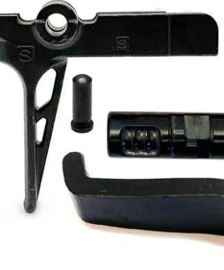 Super Safety Curved Face Trigger Kit D2 Steel – Active Reset Trigger For AR-15 FRT - Conway Hunting Supply | Firearms, Ammo & Gear