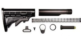 Mil-Spec  AR-15 Pistol Tube Stock Build Kit - Conway Hunting Supply | Firearms, Ammo & Gear